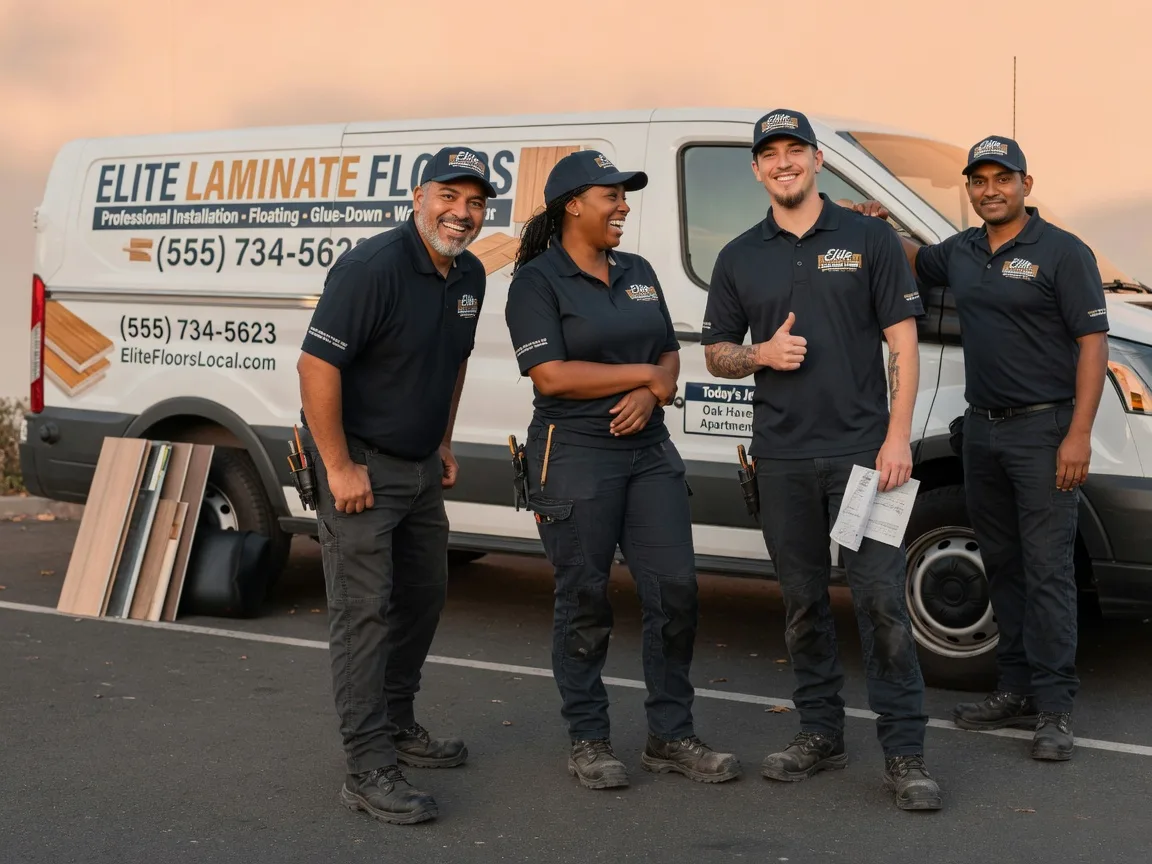 Laminate flooring installation company in Reno, OH